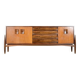Very Rare Vintage Midcentury Elliots Of Newbury Afromosia Sideboard.