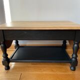 Table basse avec allonges