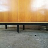 Vintage top sideboard from the 80s, sliding doors
