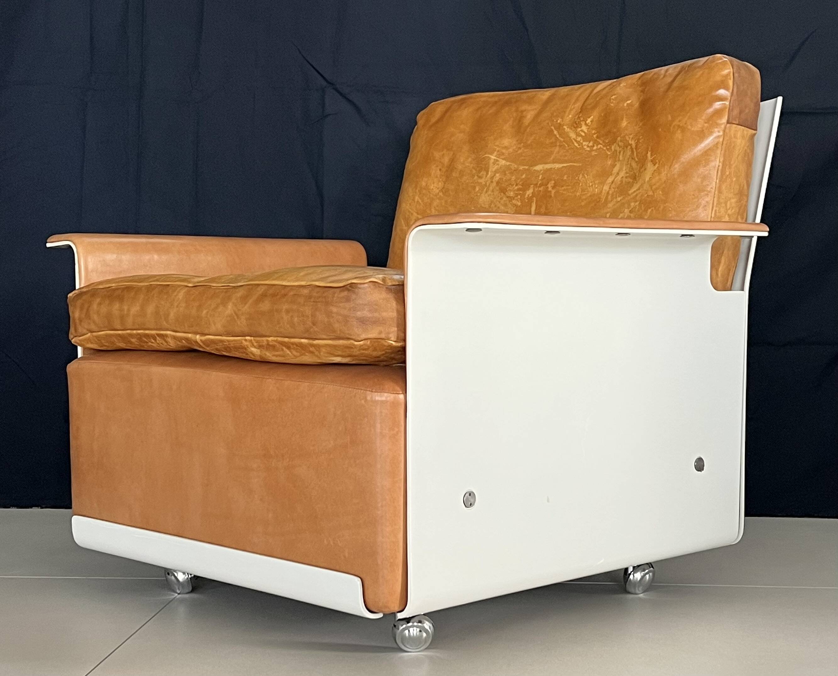 Canapé et fauteuil 620 par Dieter Rams pour Vitsoe, Allemagne années 60
