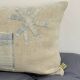 Handmade cushion in vintage fabric, Kilim style - Double-sided