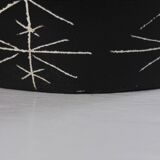 Jean de Lespinasse large vase no. 308 scarified decoration Nice 1950s