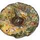 Royo Cortes, enameled glass cup with medieval decoration circa 1900