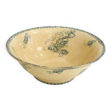 Royat decor salad bowl by Sarreguemines U&C