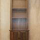 Pair of large David Linley bookcases in burr walnut, 2.6 m