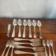 Set of silver-plated cutlery