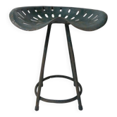 Ancien tabouret fauteuil de tracteur