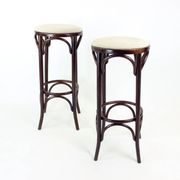 Thonet Design Bentwood Bar Stool No. 73 By Ton, 1950s