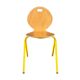 Chaise d’école enfant en lamellé-collé cintré