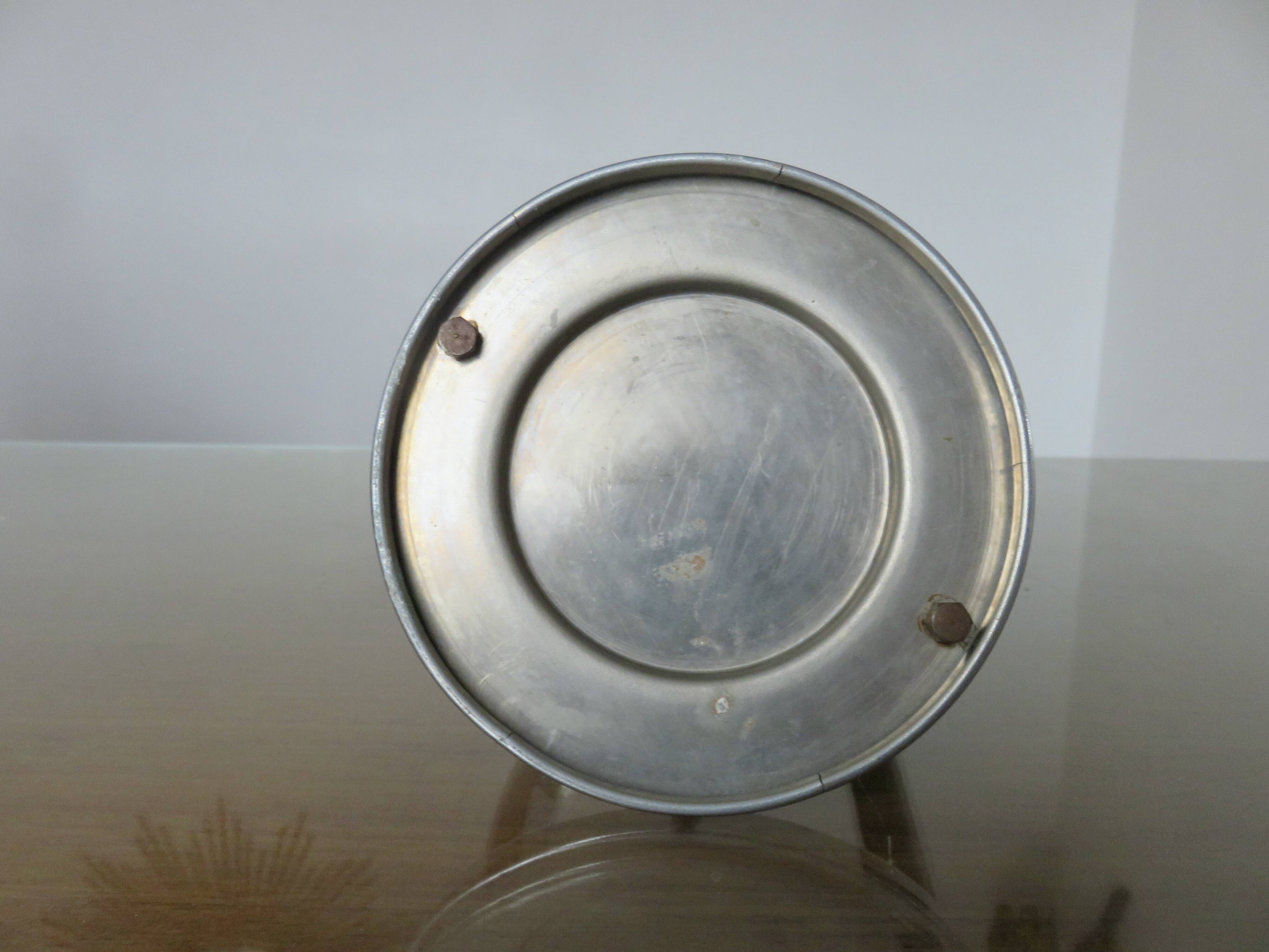 Art deco citrus press in chrome-plated brass 1930s 40s