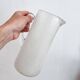 Carafe verre soufflé granité
