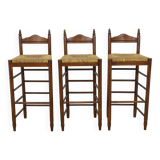 3x Vintage Bar Stool by  Bulthaup, 1970s