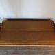 Tamara sofa bed in ash and fabric by F. Aplewicz for Lad, Polish Vintage 1950