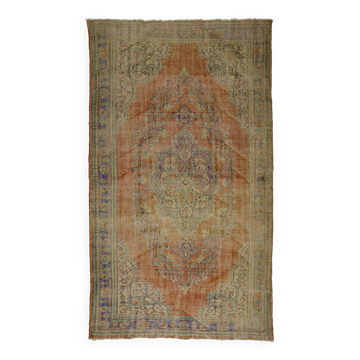 Tapis vintage anatolien turc fait main