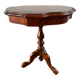 Marquetry pedestal table