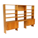 Pine vintage wall unit / wall system made in the 1970s
