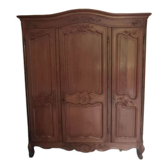 Armoire en chêne 3 portes