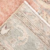 3X10 Pale Red Oriental Turkish Vintage Runner Rug, 91x315Cm