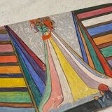 Painting on wood