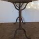 Bistro table 1900 oak tray
