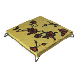 Dessous de plat émaillé fleurs