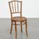 Vintage Bistro Chair with Woven Seat