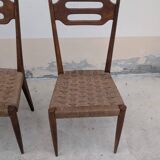 Interwar Italian Rationalist Set: Table & 4 Chairs