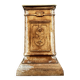 Renaissance style cast iron pedestal column