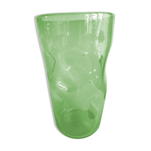 vase vintage en verre