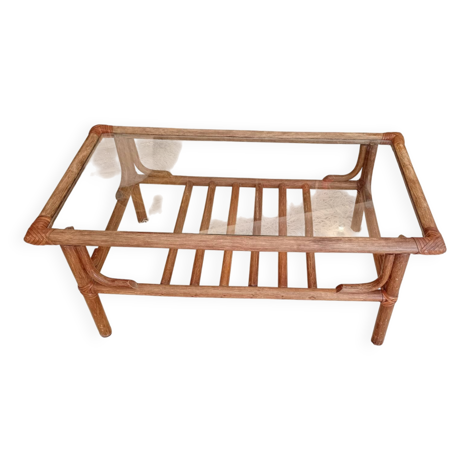 Bamboo coffee table