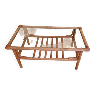 Bamboo coffee table