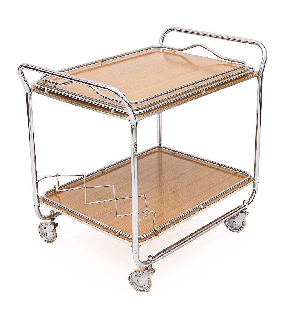 Modern serving trolley