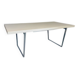 Dining/meeting table in laminated wood designed by antonio citterio vitra