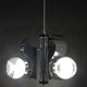 1970s Italian Chrome Plated Chandelier