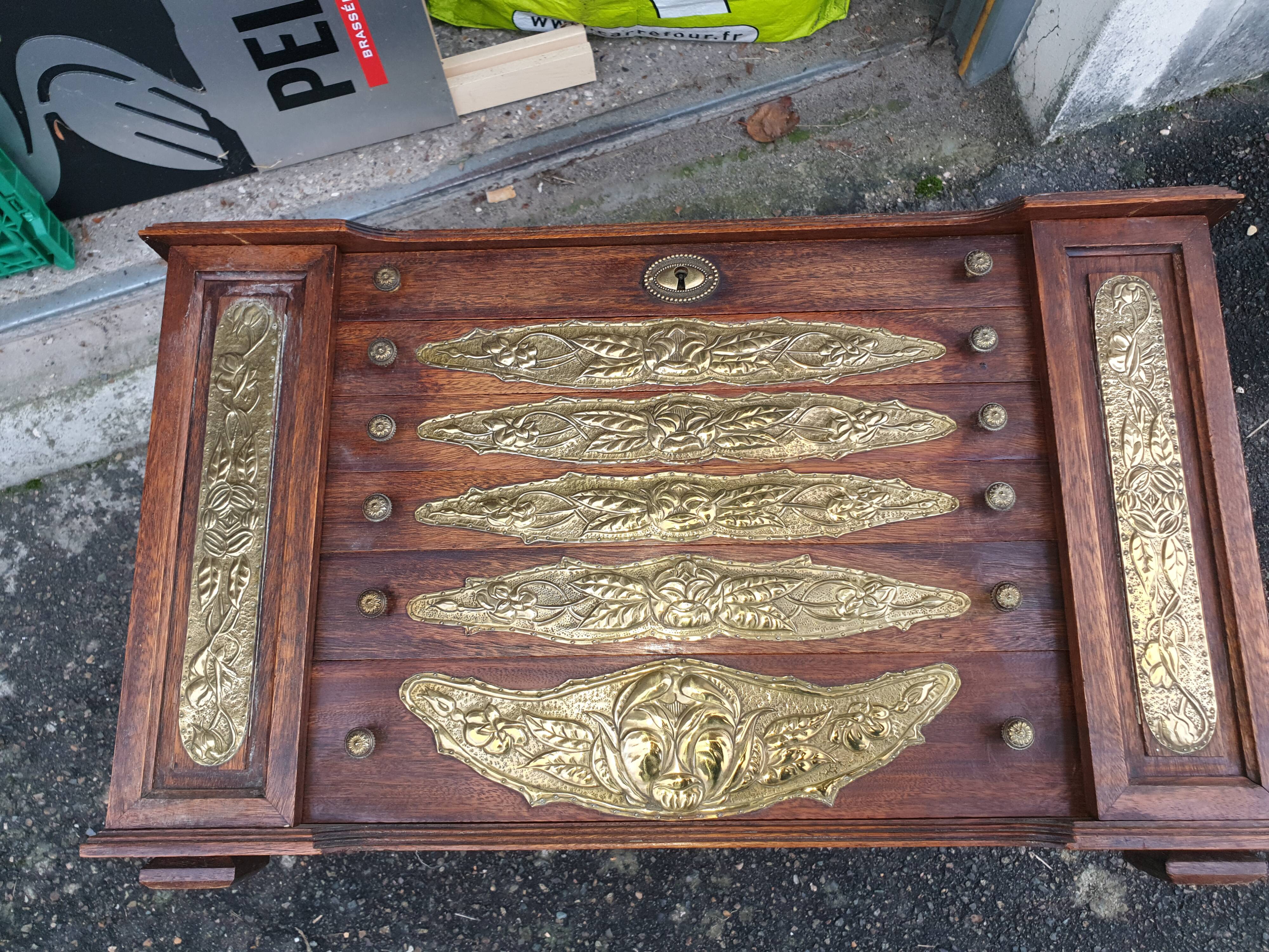 Silversmith box household treasure XIXth