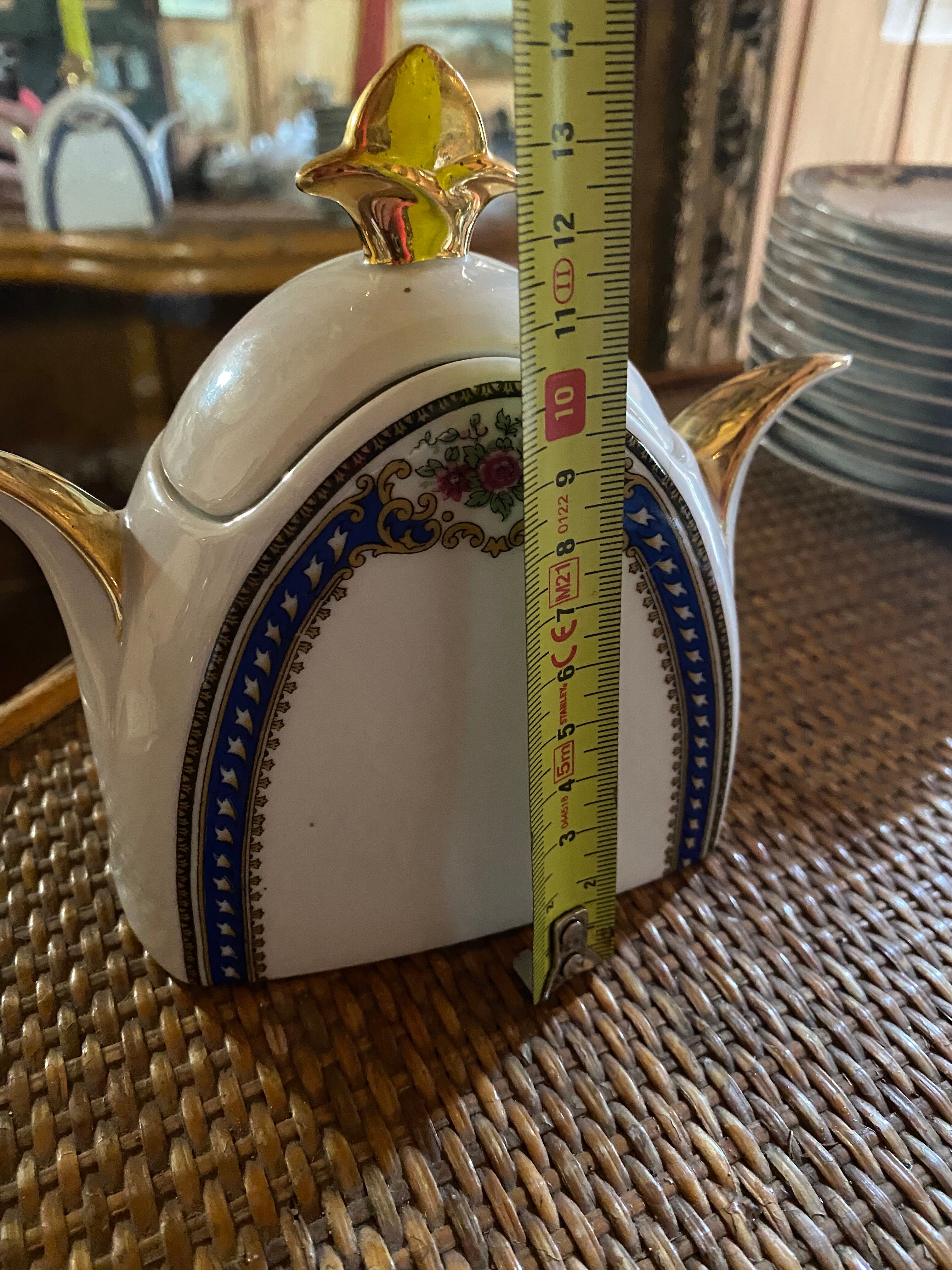 Touze Lemaitre Blanchet TLB service à thé et café art déco - Porcelaine  France - 1920-1949