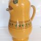 Large vintage ceramic cat pitcher – Hand Decor – French craftsmanship –