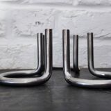 Gemini candlestick by Peter Karpf for Lundtofte from 1965