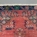 Vintage turkish oushak rug 160x89 cm carpet