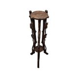 Table à plantes ancienne de la Forêt-Noire, années 1880