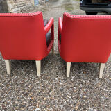 Pair of 1970s armchairs