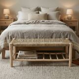 Storage bench, Bohemian bed bench