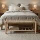 Banc de rangement, Banc de lit boheme