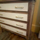 Oak chest of drawers