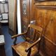 Louis Philippe period walnut chest armchair circa 1830