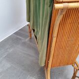 Rattan bar tiki bar from the 60s