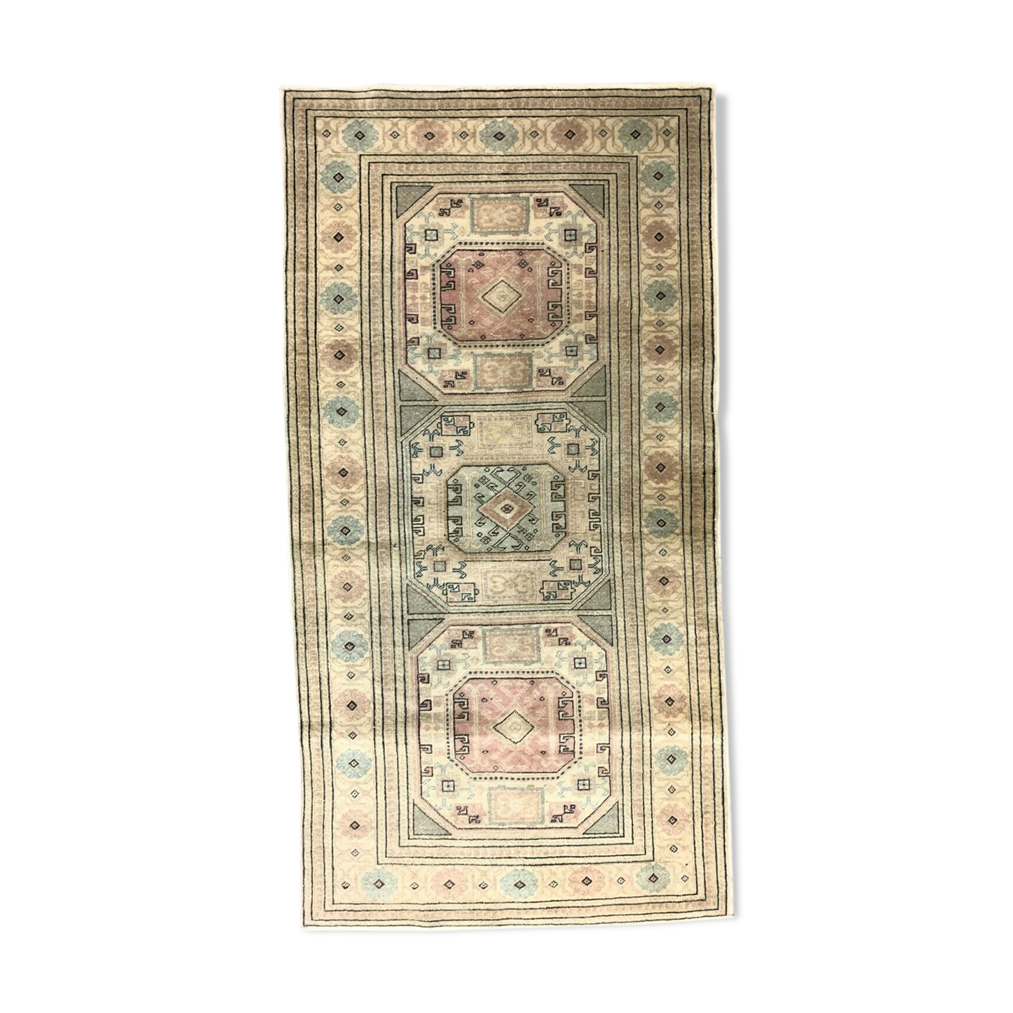 Turkish rug 193x100 cm wool