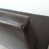 Leather office bench