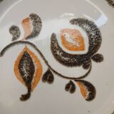 10 antique stoneware dinner plates
