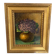Ancienne peinture, nature morte , bouquet de fleurs